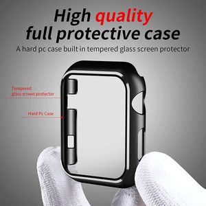 XOWO เคสป้องกันหน้าจอสำหรับ Apple Watch,เคสและตัวป้องกันหน้าจอสำหรับ Iwatch 38Mm 40Mm 42Mm 44Mm 45Mm 8 7 6 5 4 3 SE - Product Image 2