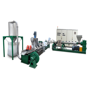 Otomatik plastik Film geri dönüşüm temizleme yıkama hattı PE Film geri dönüşüm makinesi atık plastik kırma çamaşır kurutma granülatör - Product Image 1