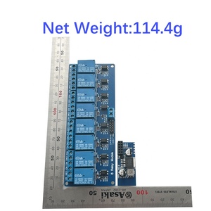 eParthub 8-Kanal 5 V 12 V Relay-Modulentwicklungsausschuss Sekundäre Entwicklung mit ESP8266 WLAN-Modul - Product Image 6
