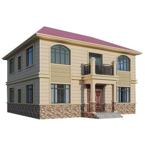 Yeni özelleştirilmiş tasarım prefabrik ev Villa vb tüm konut ev - Product Image 1