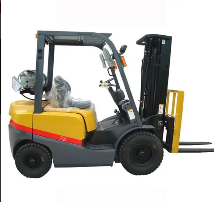 Pemasok Truk Forklift Elektrik/Diesel Mini Harga Forklift Medan Kasar Kecil Tiongkok Forklift LPG 3Ton 4Ton Motor AC 3500KG