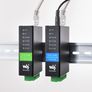 RS232 RS485 zu RJ45 Ethernet Serial Server Dual Channels Unabhängiger Betrieb Dual Ethernet Ports Optionale POE-Funktion - Product Image 2