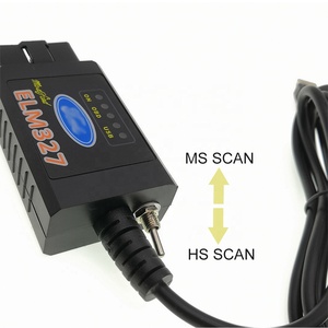Il più recente Scanner diagnostico ELM327 USB Ch340 con codice interruttore HS può e MS può supportare Multi Software 12V tensione