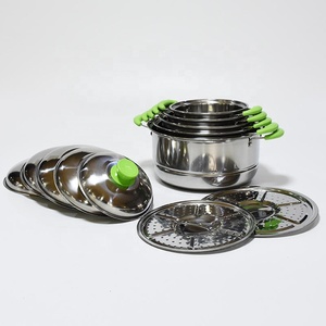 5個ステンレス調理鍋セットキッチン毎日調理器具セット工場提供 - Product Image 3
