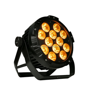 <strong>12X18W</strong> RGBWA+UV <strong>6IN1</strong> LED OUTDOOR DMX IP65 WATERPROOF WASH PAR LIGHT - Product Image 1