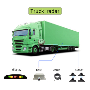 Car Reversing Aid Radar With Monitor Truck Assistant Park Radar Backup <strong>Reverse</strong> Camera Parking <strong>Sensor</strong> System for Truck - Product Image 5