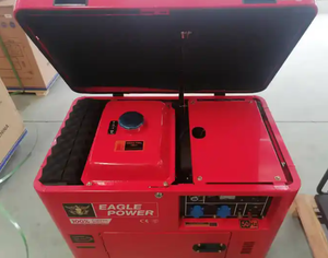 5KWサイレントディーゼル発電機中国工場キースタート50Hz 60Hz周波数ポータブル定格220V - Product Image 4