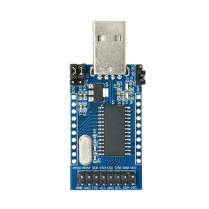 CH341 un programmatore USB A UART IIC SPI I2C convertitore A porte parallele A bordo indicatore di funzionamento modulo di bordo - Product Image 3