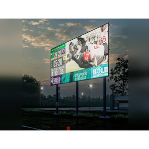 960*960 P10 Led אצטדיון היקף תצוגת מסך ארון ספורט בידור פאנל Led שלט LED קיר וידאו למשחק כדורגל