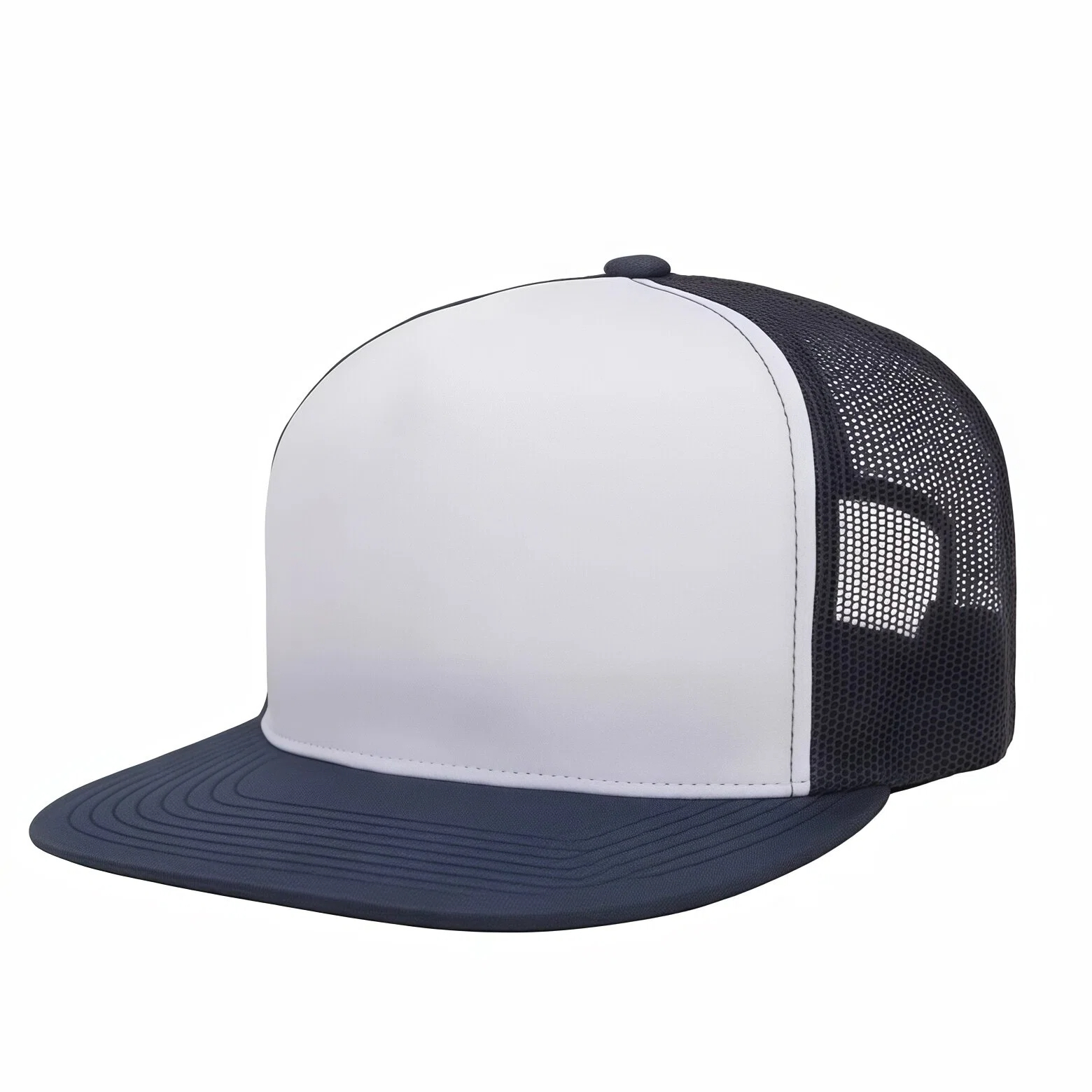 blanco+azul marino+malla azul marino