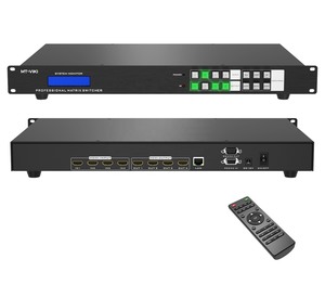 MT-HD4X4 4K 30Hz Video <strong>HDMI</strong> <strong>Matrix</strong> Switcher 4X4 <strong>4</strong> in <strong>4</strong> Out - Product Image 1