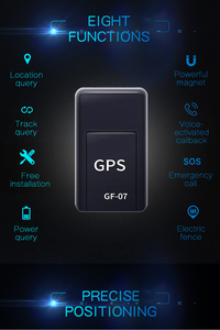 谷歌地图车辆跟踪器，带短信/Gprs/安卓应用实时跟踪软件，适用于汽车安全迷你gf07 - Product Image 2