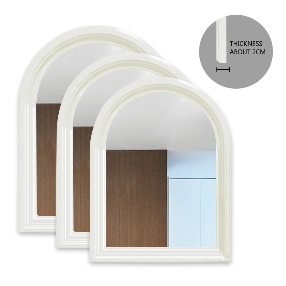 Cheap Wholesale Door Type Fashion New Bathroom Mirror Hanging Mirror Hd Bathroom Plastic Hanging Mirror