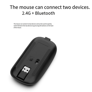 Juego combinado de teclado y ratón tipo C de modo dual inalámbrico para portátil, tableta, teléfono móvil