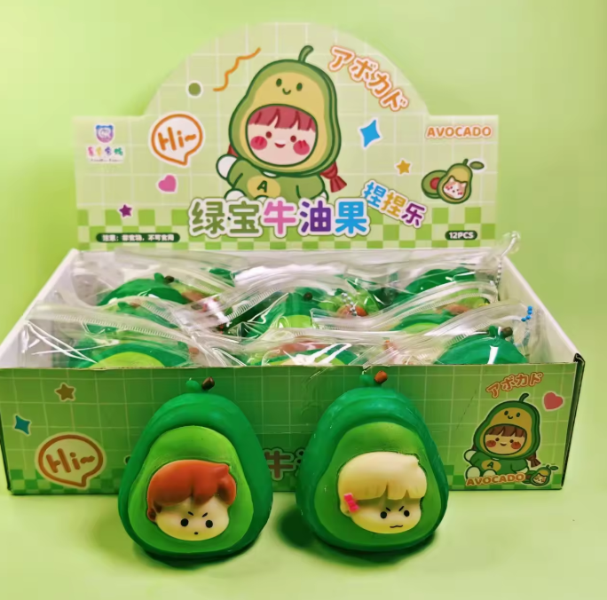 Fluid avocado single bag with clip-buy 12 with display box