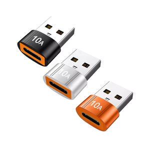 Fast Charge <strong>Usb</strong> <strong>c</strong> to <strong>Usb</strong> 2.0 <strong>Type</strong>-<strong>c</strong> Usbc 10a Otg <strong>Adapter</strong> - Product Image 1