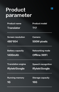 Smart AI Language Translator Device Pen-Echtzeit-Sprach übersetzung, Online 138 Sprachen Unterstützung für Travel Business Learning