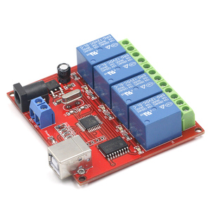 5V 12V 24V Programmier barer USB-Relais-Steuersc halter 4-Kanal-Computer Intelligente Steuerung für Smart Home PC-ICs Produkt - Product Image 5