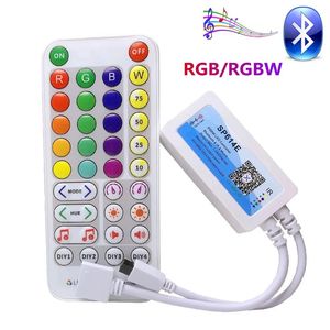 SP613E SP614E синий зуб RGB RGBW полоска контроллер SPI 5V 12V 24V светодиодное приложение и музыка Встроенный микрофон мини ИК пульт дистанционного управления - Product Image 2