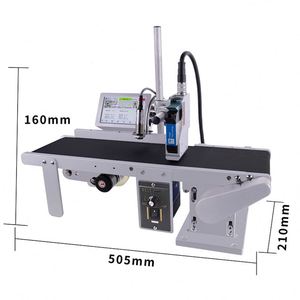 DeMinM100 Hochgeschwindigkeits-Schreibmaschinen druck Logo Datum Chargen nummer Zählung <span class=keywords><strong>Mini</strong></span>-Förderer Verpackung automatischer Tinten strahl drucker - Product Image 4