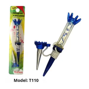 อุปกรณ์กอล์ฟพลาสติกทนทานปรับแต่งได้มองเห็นได้ชัดเจนอุปกรณ์กอล์ฟขายส่งพร้อมระบบทีลูกกอล์ฟแม่เหล็ก - Product Image 3