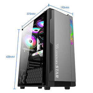 Personalizado al por mayor Intel Core i7 consola de ordenador de sobremesa, oficina en casa, ordenador de sobremesa para juegos de negocios, Ordenador de montaje de PC