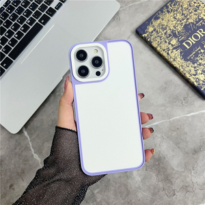 เปล่าที่กําหนดเองระเหิด 2d เคสโทรศัพท์ tpu สําหรับ iphone 11 12 13 14 15 pro max plus - Product Image 2