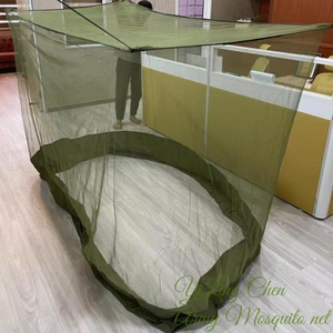 CHINESE FACTORY GOOD QUALITY BEST PRICE OLIVE GREEN DRAB QUADRATE RECTANGULAR CIRCULAR CONICAL <strong>ROUND</strong> MOSQUITO <strong>NETS</strong> - Product Image 3