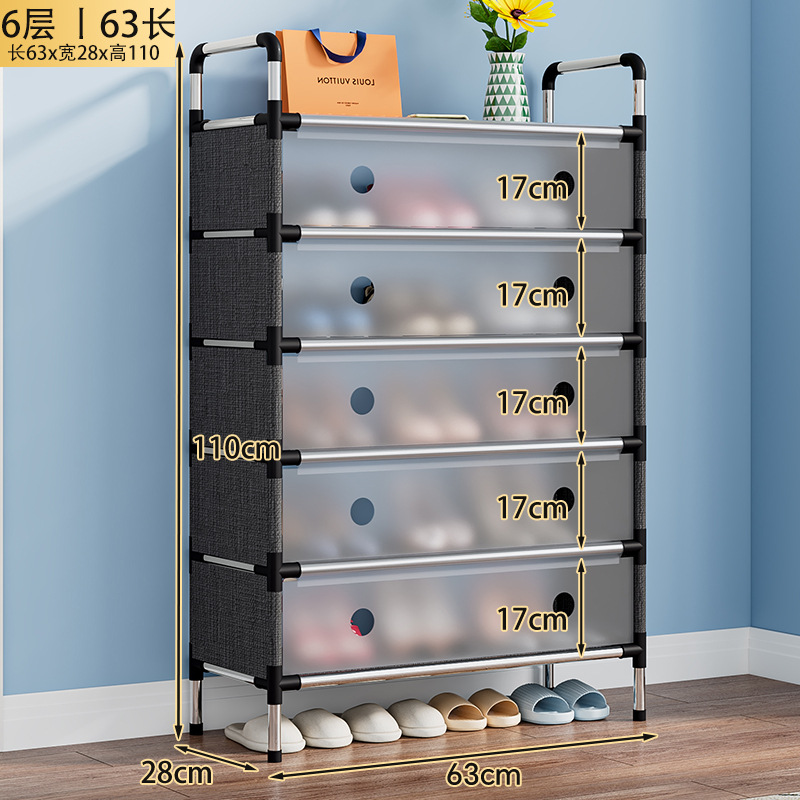 Nuevo modelo de 63 cm, transparente, a prueba de polvo y con seis capas.
