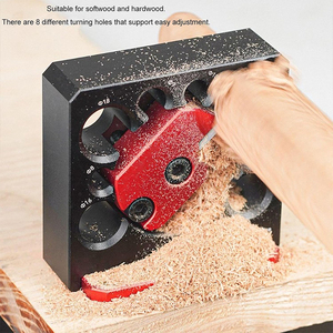 調節可能なラウンドバー補助ツール電動DIY木製ボーリングマシン-ダウエルメーカー掘削用ラウンドロッド - Product Image 5