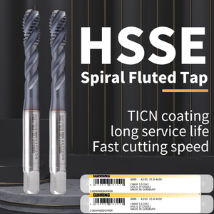 German Original GUHRING JIS Standard 8888 Spiral Fluted <strong>Tap</strong> M3 M4 M5 M6 M8 M10 M12 M14 M16 M18 Screw Thread <strong>Machine</strong> Taps
