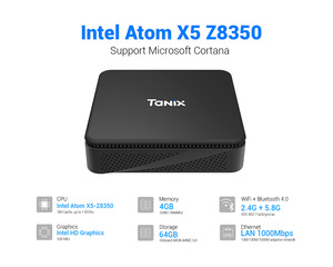 กล่องรับสัญญาณ tx85 Tanix ดั้งเดิมกล่องทีวีตั้งบนทีวี64บิตแปดคอร์ bluetooth4.1สองภาษาแบบพหุภาคี Wi-Fi คู่ - Product Image 4