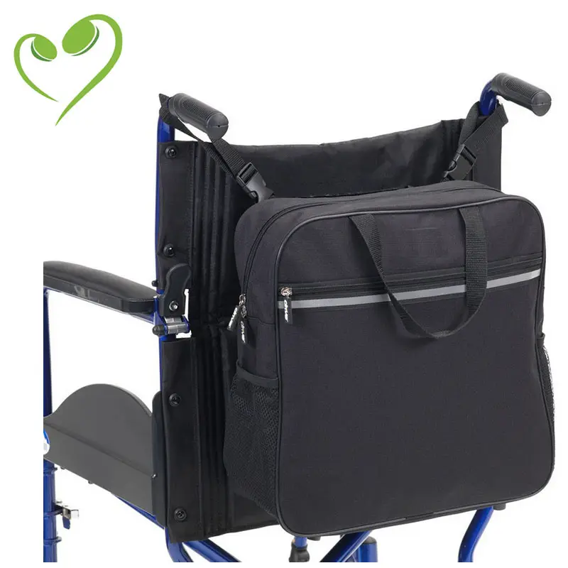 MOQ bajo de fábrica, bolsa de accesorios para silla de ruedas personalizada, bolsa de poliéster para almacenamiento de sillas de ruedas, bolsa de viaje, bolsa colgante multifunción 2024