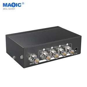 1080P Full HD SD 3G-SDI Switch 1440P Video Switcher 4 entradas 1 salida para monitor con interruptor SDI de control RS232 - Product Image 5