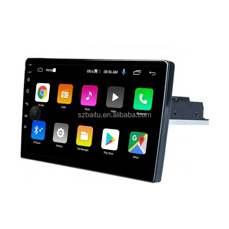 1 Din Of 2 Din 7 / 9 / 10 Inch Universele Android 12 Auto Dvd-Speler Met Touch Screen Radio Carplay Gps, Voor Draagbare