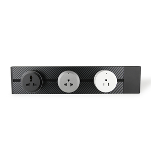 Sistema de riel de alimentación de escritorio inteligente MF multifunción universal para oficina, toma de corriente eléctrica - Product Image 1