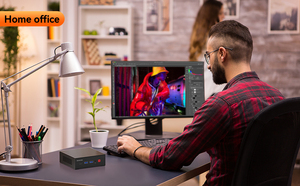 2025 N2 Pocket PC Win11 Pro <strong>Linux</strong> Mini Pc <strong>Desktop</strong> <strong>Computer</strong> Intel N150 Dual Display 4K 512GB SSD for Home School Office Work - Product Image 5