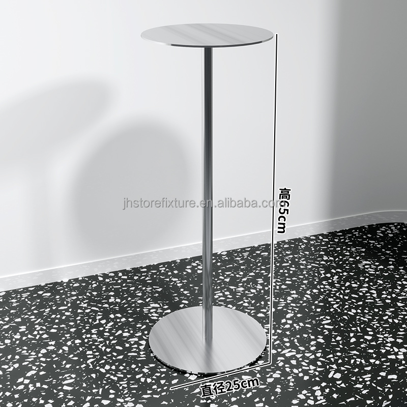 Argent mat D25 * H56CM