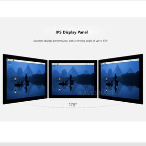 Raspberry Industrial Pantalla IPS de 9,7 pulgadas Tuercas de fijación Integración 768x1024 Resolución 70 NTSC Color HDMI Pantalla táctil - Product Image 1
