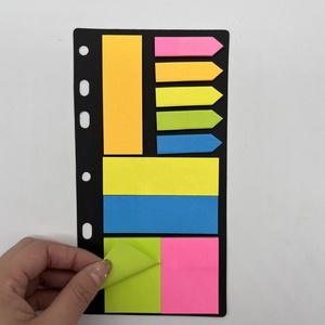 Venta al por mayor de colores surtidos, 3x3 pulgadas, papel fluorescente cuadrado, notas adhesivas, autoadhesivo, Bloc de notas personalizado, Bloc de notas adhesivo - Product Image 3