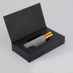 Custom Logo Mini Round <strong>10ml</strong> Roll on Perfume Oil Bottle 10 ml Frosted <strong>Empty</strong> Round Roller Bottle with Gift Packaging <strong>Box</strong> - Product Image 4