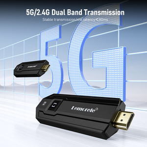 P20ワイヤレスHdトランスミッターおよびレシーバーキット4K30Ghzビデオオーディオからテレビプロジェクトモニターサポート2.4/5 GhzWifiおよびMirocast - Product Image 2