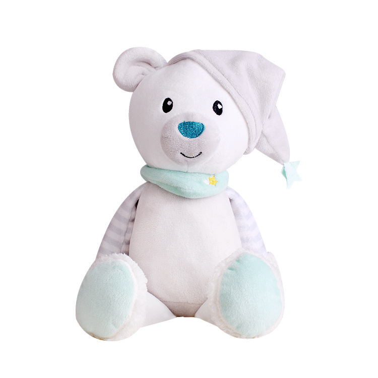 Oso Blanco calmante (embalaje de caja de color inglés) - 30cm