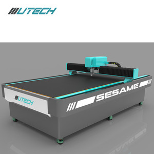 เครื่องตัดเราเตอร์ Cnc มีดสั่น,มีล้อพับสำหรับตัดกระดาษกล่อง KT - Product Image 2