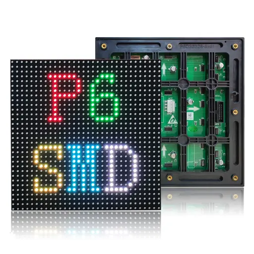 Outdoor P6mm LED Display Module 192x192mm Size IP65 for Advertising Use Pixel Pitch 6mm