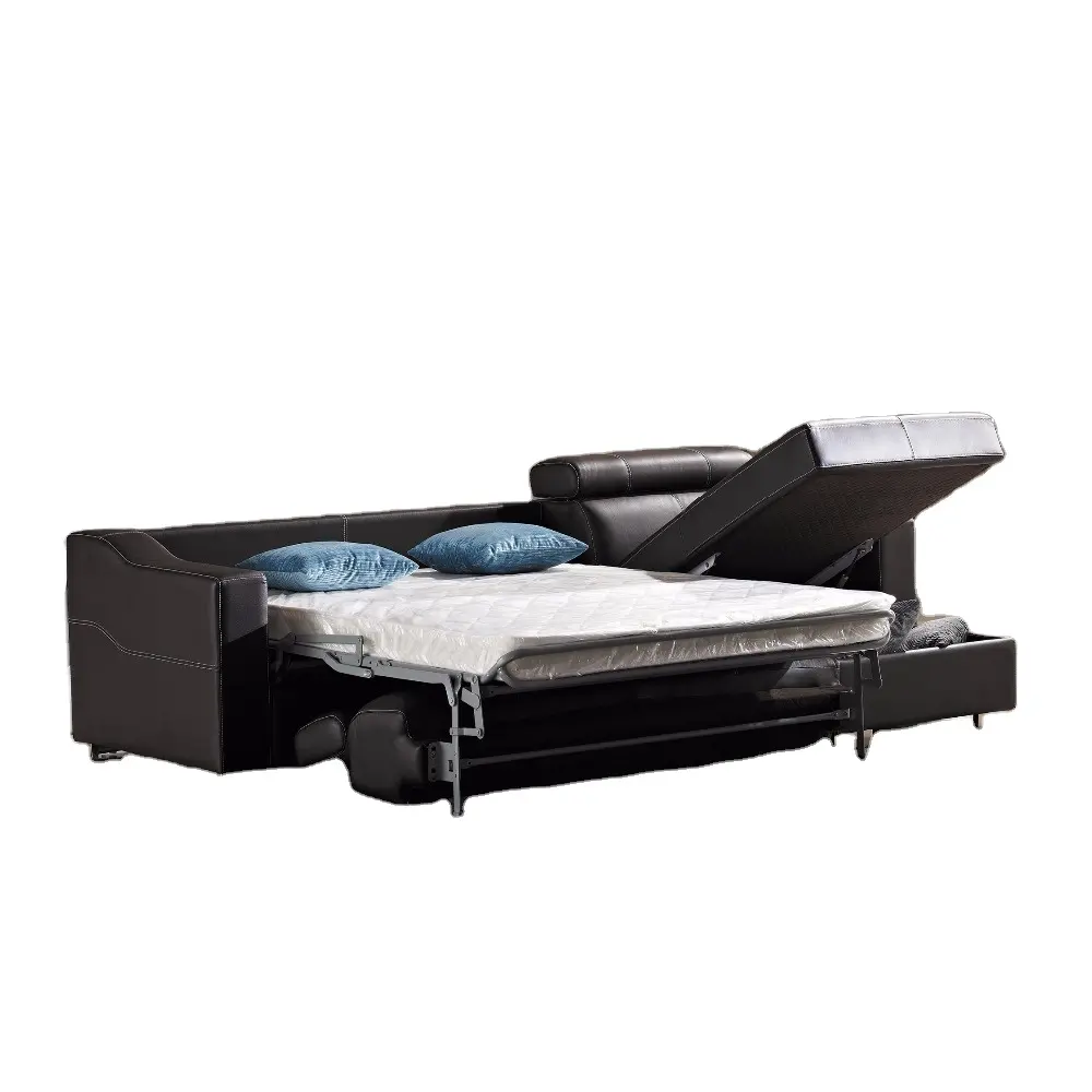Re + size + divano + letti con materasso e di stoccaggio
