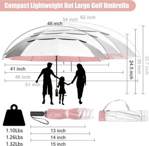 2024时尚雨伞带标志防风自动防紫外线雨伞防雨伞雨季产品 - Product Image 4
