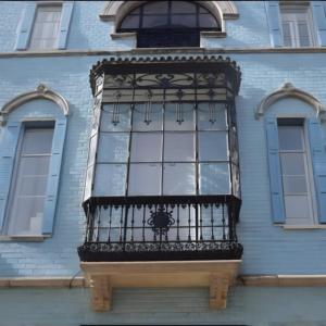Ferforje defne pencere avrupa dövme zanaat özelleştirme balkon çit yeni ürün listeleme promosyon - Product Image 5