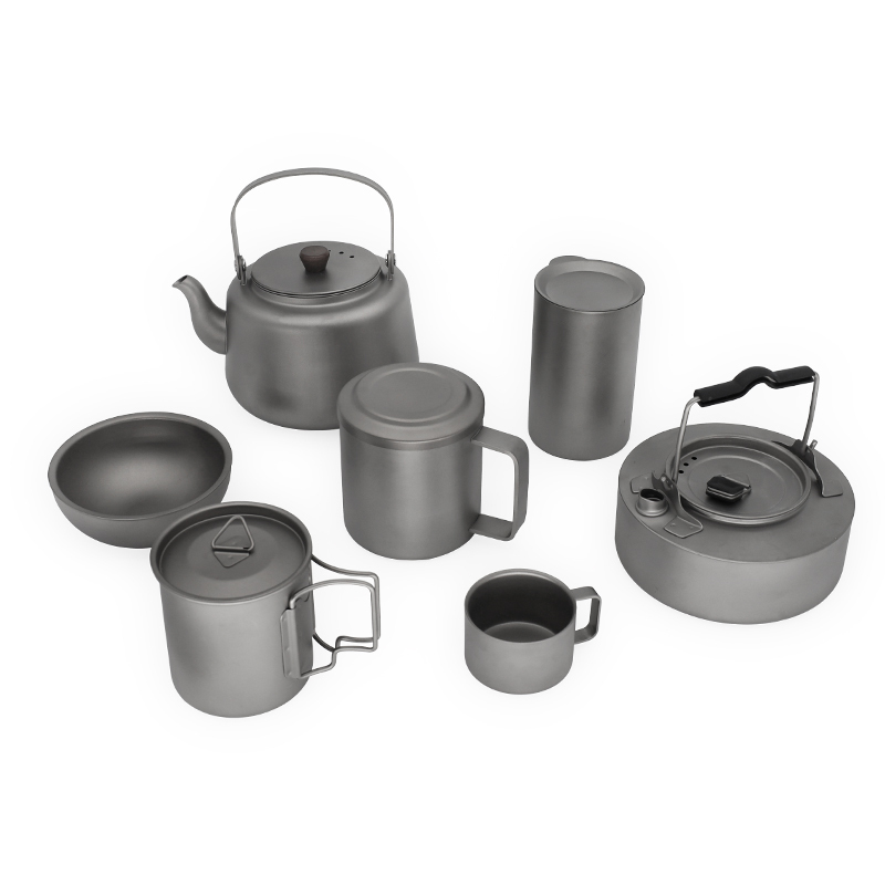Titanium-7-Piece Tea Set