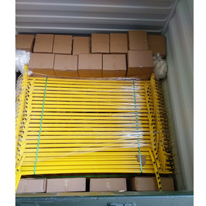 Bán buôn pre-mạ kẽm ống kim loại rào chắn màu vàng lớp phủ đường an toàn đông đúc kiểm soát hàng rào - Product Image 3